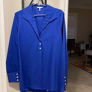Hinson Wu blue cotton tunic.